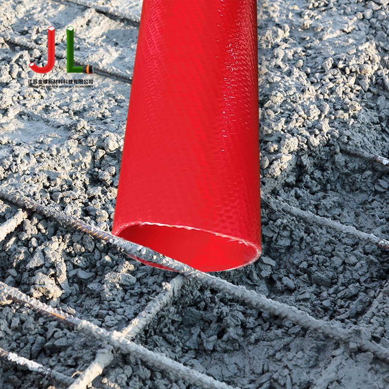 Jinluo poliuretán beton szivattyútömlő – rugalmas poliuretán építőtömlő beton szivattyúzásához